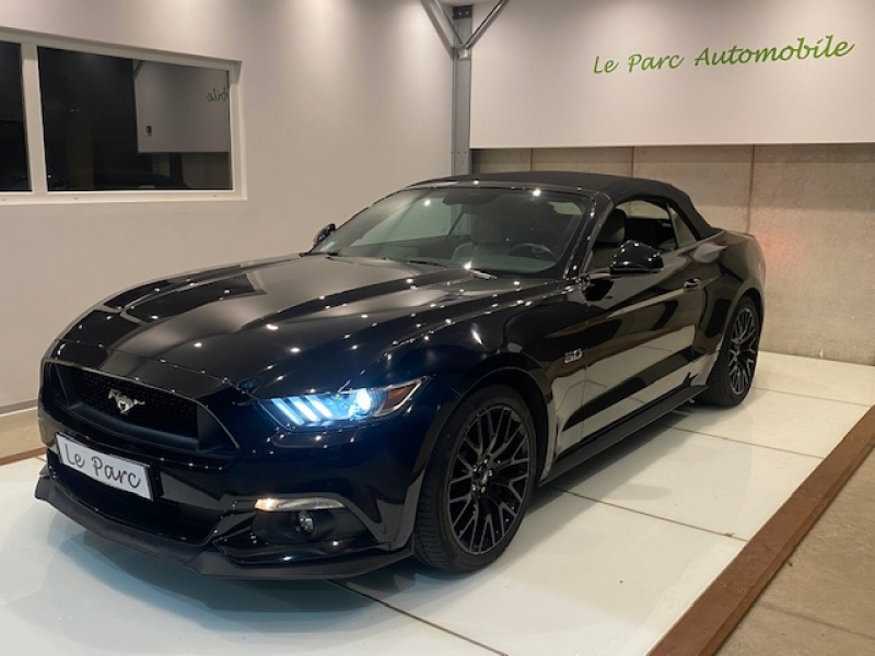 voiture occasion belfort, FORD Mustang Convertible 5.0 V8 421 ch GT BVA6 1 ère Main